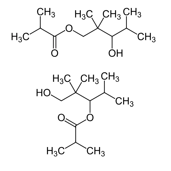 Texanol; 2,2, 4- trimethyl -1, 3- pentanediol monoisobutirato; 1- isobutyrate; C12H24O3 CAS 25265-77-4